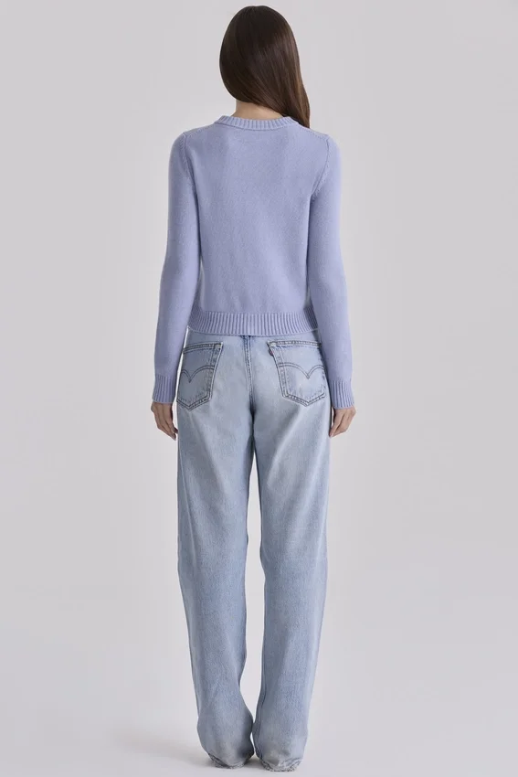 Signature Bluebell Cashmere + Merino Wool Cardigan Signature Bluebell Cashmere + Merino Wool Cardigan