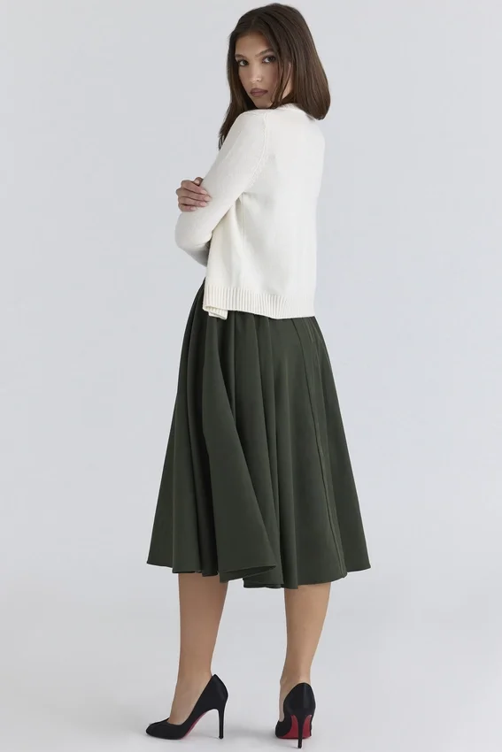 Signature Ivory Cashmere + Merino Wool Cardigan Signature Ivory Cashmere + Merino Wool Cardigan