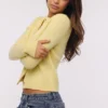 Signature Lemon Cashmere + Merino Wool Cardigan Signature Lemon Cashmere + Merino Wool Cardigan