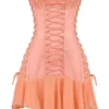 Sirena Sorbet Satin Strapless Mini Dress Sirena Sorbet Satin Strapless Mini Dress