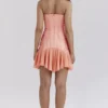 Sirena Sorbet Satin Strapless Mini Dress Sirena Sorbet Satin Strapless Mini Dress