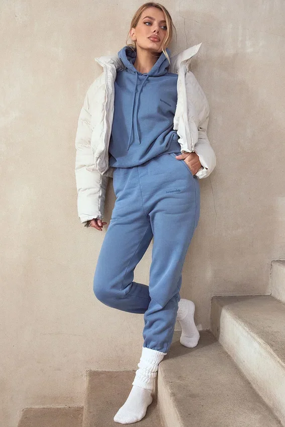 Sky Azure Fleece Back Jogging Trouser Sky Azure Fleece Back Jogging Trouser