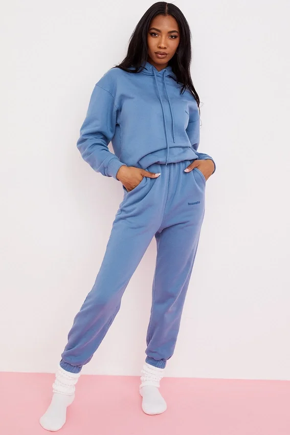 Sky Azure Fleece Back Jogging Trouser Sky Azure Fleece Back Jogging Trouser
