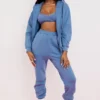 Sky Azure Fleece Back Jogging Trouser Sky Azure Fleece Back Jogging Trouser