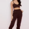 Sky Chocolate Fleece Back Jogging Trouser