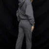 Sky Dark Grey Fleece Back Jogging Trousers Sky Dark Grey Fleece Back Jogging Trousers