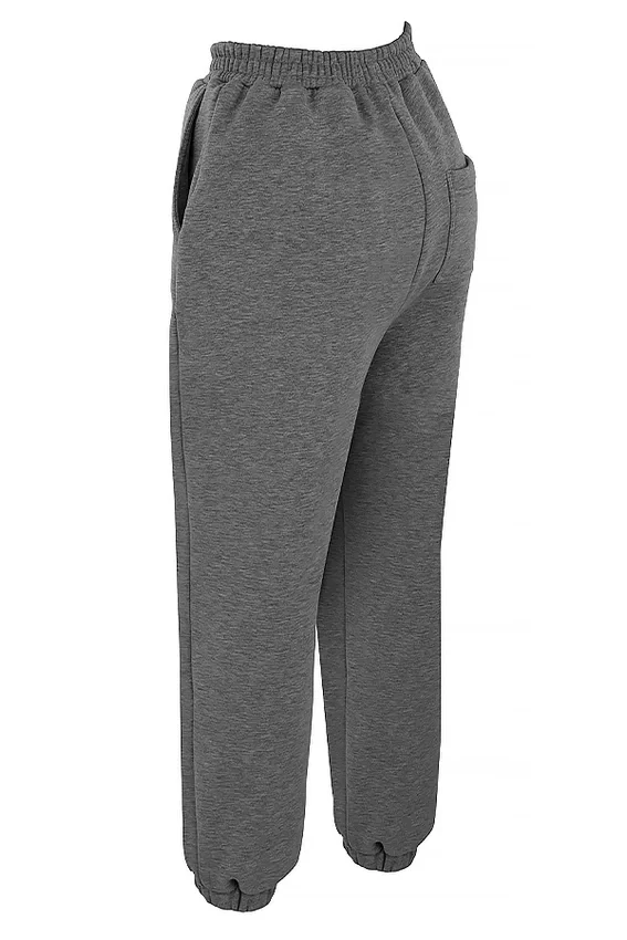 Sky Dark Grey Fleece Back Jogging Trousers Sky Dark Grey Fleece Back Jogging Trousers