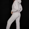 Sky Light Grey Fleece Back Jogging Trousers Sky Light Grey Fleece Back Jogging Trousers