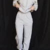 Sky Light Grey Fleece Back Jogging Trousers Sky Light Grey Fleece Back Jogging Trousers
