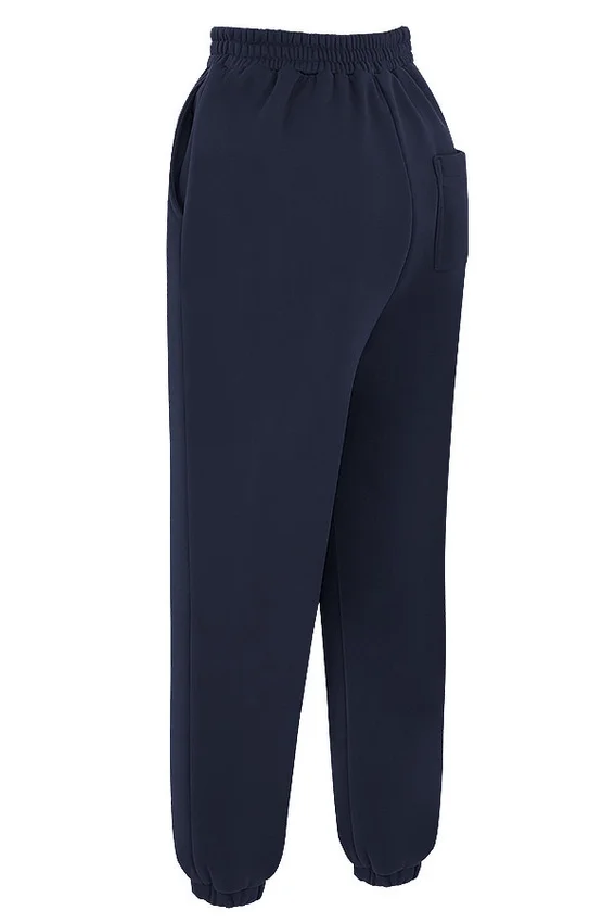 Sky Navy Fleece Back Jogging Trousers Sky Navy Fleece Back Jogging Trousers