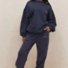 Sky Navy Fleece Back Jogging Trousers Sky Navy Fleece Back Jogging Trousers