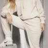 Sky Oatmeal Fleece Back Jogging Trouser
