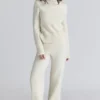Skye Ivory Merino Wool Roll Neck Sweater Skye Ivory Merino Wool Roll Neck Sweater