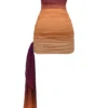 Sofie Ombre Mesh Strapless Mini Dress Sofie Ombre Mesh Strapless Mini Dress