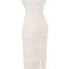 Solana Ivory Sequin Pleat Maxi Dress Solana Ivory Sequin Pleat Maxi Dress