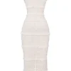 Solana Ivory Sequin Pleat Maxi Dress Solana Ivory Sequin Pleat Maxi Dress