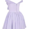 Soleil Orchid Off Shoulder Mini Dress Soleil Orchid Off Shoulder Mini Dress