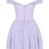 Soleil Orchid Off Shoulder Mini Dress Soleil Orchid Off Shoulder Mini Dress