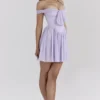 Soleil Orchid Off Shoulder Mini Dress Soleil Orchid Off Shoulder Mini Dress