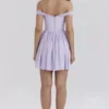 Soleil Orchid Off Shoulder Mini Dress Soleil Orchid Off Shoulder Mini Dress