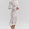 Sophia Vintage Ivory Lace Fitted Midi Dress Sophia Vintage Ivory Lace Fitted Midi Dress