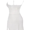 Soraya Ivory Satin Slip Dress Soraya Ivory Satin Slip Dress