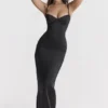 Stefania Black Corset Maxi Dress Stefania Black Corset Maxi Dress