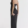 Stefania Black Corset Maxi Dress Stefania Black Corset Maxi Dress