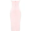 Stefania Soft Peach Corset Maxi Dress Stefania Soft Peach Corset Maxi Dress