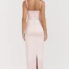 Stefania Soft Peach Corset Maxi Dress Stefania Soft Peach Corset Maxi Dress