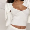Summer White Dainty Knit Top Summer White Dainty Knit Top