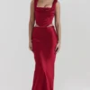 Sydel Ruby Satin Bias Cut Maxi Skirt Sydel Ruby Satin Bias Cut Maxi Skirt