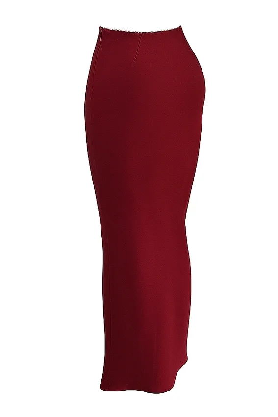 Sydel Ruby Satin Bias Cut Maxi Skirt Sydel Ruby Satin Bias Cut Maxi Skirt