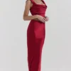 Sydel Ruby Satin Bias Cut Maxi Skirt Sydel Ruby Satin Bias Cut Maxi Skirt