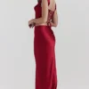 Sydel Ruby Satin Bias Cut Maxi Skirt Sydel Ruby Satin Bias Cut Maxi Skirt