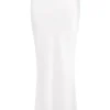 Sydel White Satin Bias Cut Maxi Skirt Sydel White Satin Bias Cut Maxi Skirt