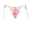 Tahiti Floral Print Tie Side Bikini Bottom Tahiti Floral Print Tie Side Bikini Bottom