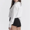 Tahni Black High Waisted Shorts