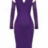 Talika Grape Corset Midi Dress Talika Grape Corset Midi Dress
