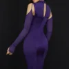 Talika Grape Corset Midi Dress Talika Grape Corset Midi Dress