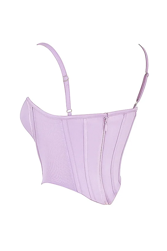 Tamsin Orchid Satin Corset Tamsin Orchid Satin Corset
