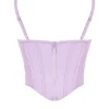 Tamsin Orchid Satin Corset Tamsin Orchid Satin Corset