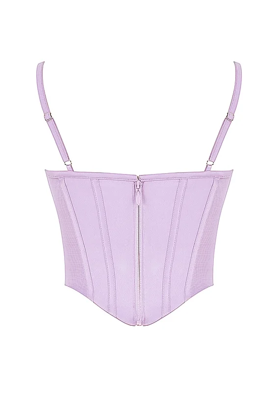 Tamsin Orchid Satin Corset Tamsin Orchid Satin Corset