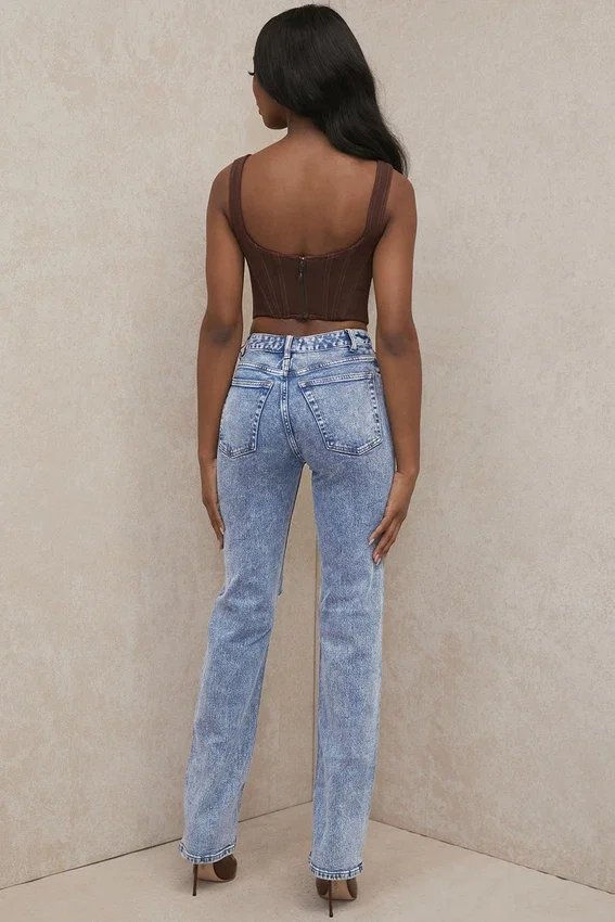 Tate Blue Vintage Fit Antique Wash Jeans Tate Blue Vintage Fit Antique Wash Jeans