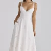 Tatiana White Cotton Broderie Anglaise Midi Sundress Tatiana White Cotton Broderie Anglaise Midi Sundress