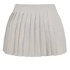 Tatum Stone Pleated Wrap Mini Skirt