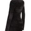 Taya Charcoal Chenille Mini Dress Taya Charcoal Chenille Mini Dress