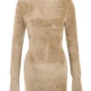 Taya Fawn Chenille Mini Dress Taya Fawn Chenille Mini Dress