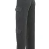 Tea Charcoal Knitted Utility Trousers Tea Charcoal Knitted Utility Trousers