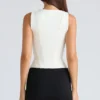 The Balconette Ivory Fitted Corset Top The Balconette Ivory Fitted Corset Top